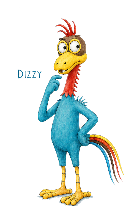 Dizzy — Wizzy's Silly Cousin