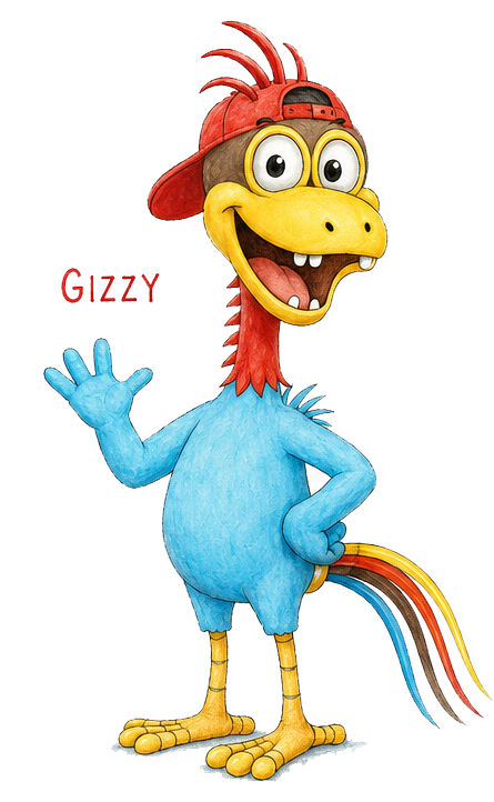 Gizzy — Wizzy's Silly Cousin