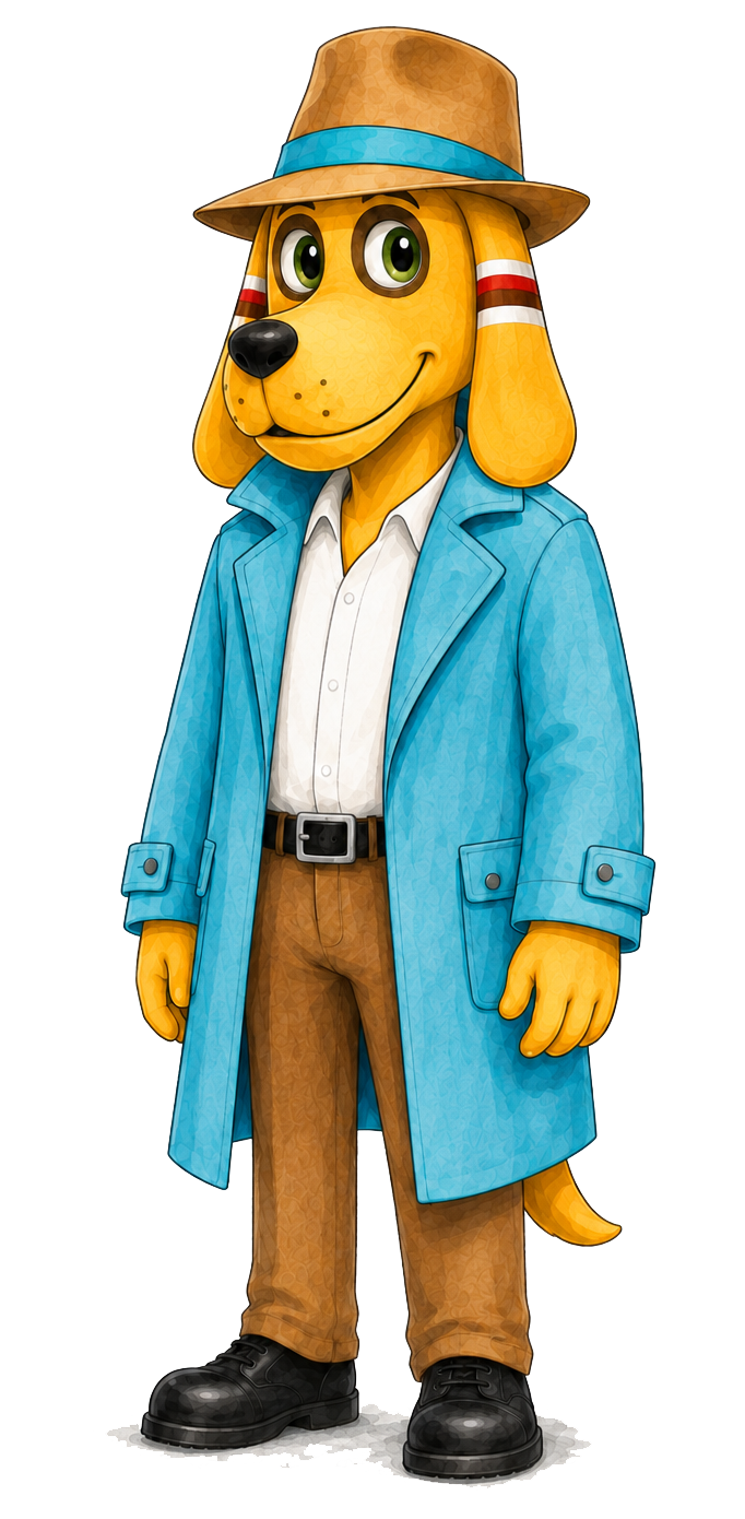 Larry — Super Crime-Solving Canine, Detective